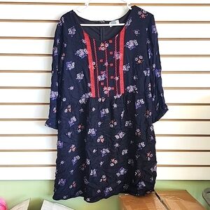 Old Navy floral midi dress